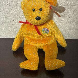 Ty Beanie Babies Bear Name Decade Color Yellow Year 2003