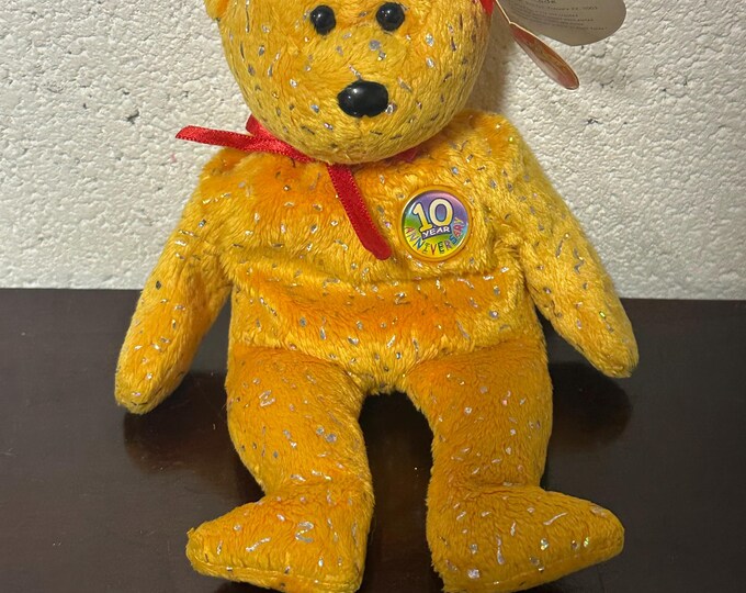 Ty Beanie Babies Bear Name Decade Color Yellow Year 2003