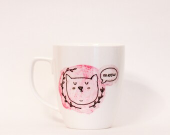 Meow Cat Mug