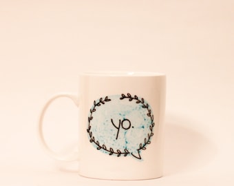 Yo Text Mug