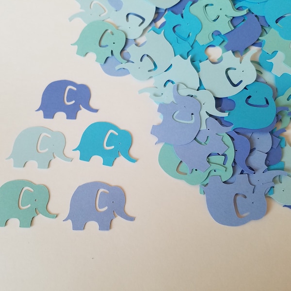 Elephant Confetti Etsy