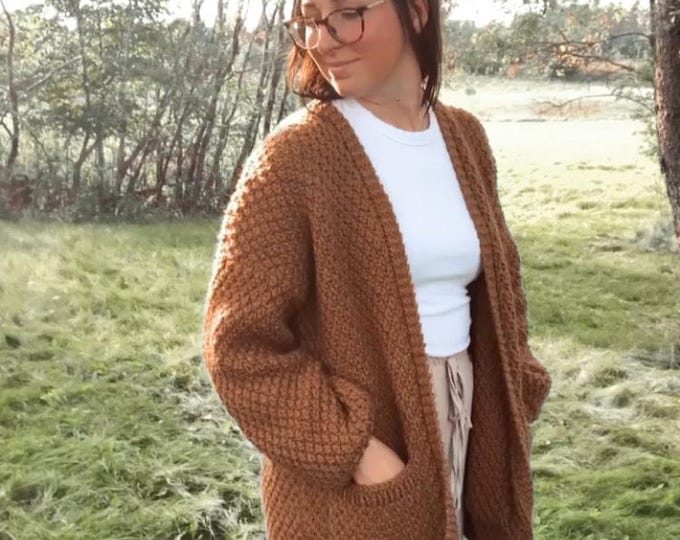 Book Nook Cardigan Knitting Pattern