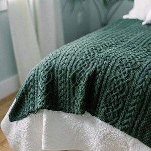 Pattern / Knitting Pattern / Blanket Knitting Pattern / Baby Blanket Knitting Pattern / Cable Knit Blanket Pattern / Gift for Baby Pattern zdjęcie 5