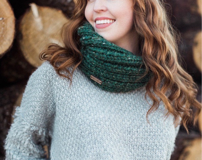 KNITTING PATTERN | Chunky Knit Scarf Pattern | Bulky Knit Scarf Pattern | Easy Knit Scarf Pattern | Beginner Knit Scarf Pattern