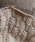 Brae Winds Blanket Knitting Pattern: Textured Cable Knit (PDF Pattern)