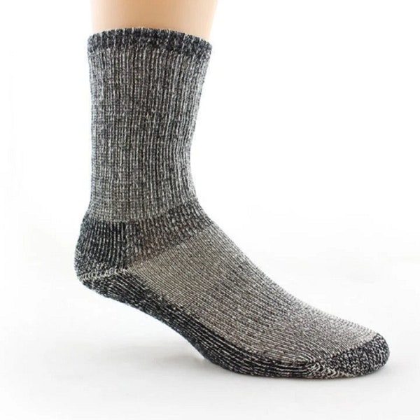 FWF Heavy Duty Non Dyed Crew Length Alpaca Socks