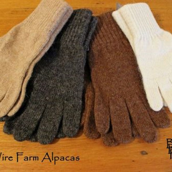 Fox Wire Farm Mid-Weight Alpaca Gloves