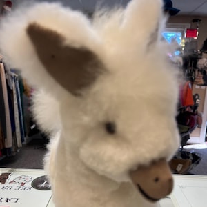 Alpaca Mini Donkeys, Handmade Soft Baby Alpaca Fiber Toys, Unique Gift for Children and Adults, Adorable Nursery Décor, Mother Day Gift