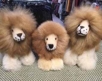 Fox Wire Farm 100% Baby Alpaca Lion