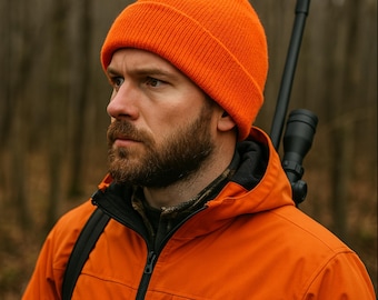 Gorro de lana con forro de alpaca: Gorro de invierno hipoalergénico