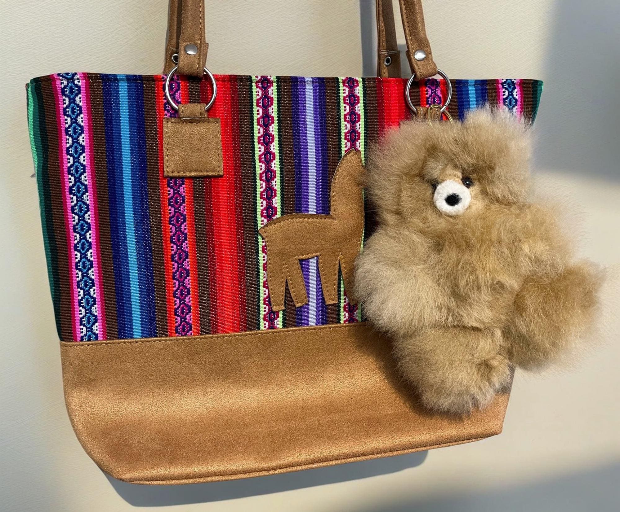 Alpaca Bear Keychain - Etsy