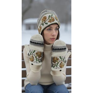 Multi Colour Hand Knitted Hats - Etsy display picture 1