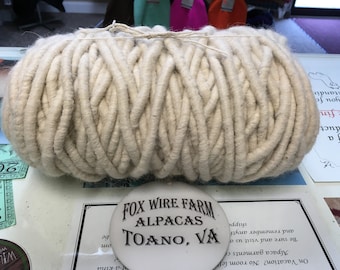 Fox Wire Farm Alpaca Rug Yarn