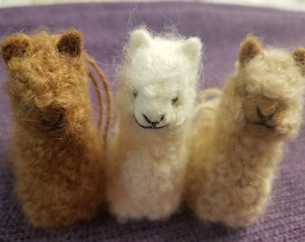 Fox Wire Farm Alpaca Ornament