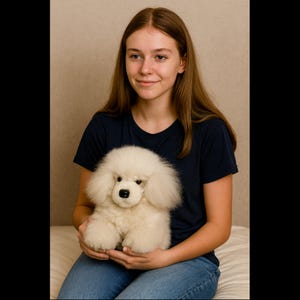 Alpaca Puppy Dogs Plush Toy, Soft Handcrafted Cuddly Puppy for Kids & Adults, Unique Gift for Home Decor, Playtime, Birthday&#39;s and Holidays!