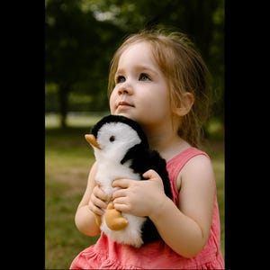 Alpaka Pinguine Plüschtiere, handgemachte Baby Alpaka Faser, einzigartiges Geschenk für Kinder und Erwachsene, niedliche Tier Kuscheltiere, perfektes Geburtstagsgeschenk!