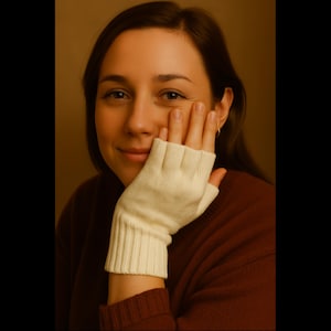 Fox Wire Farm Fingerless Alpaca Gloves, Hypoallergenic Mid-Weight Warmth for Outdoor Hands-on Tech Use, Perfect Winter Gift for Him and Her!