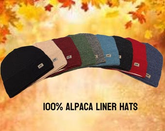 Alpaca Liner Hat: Soft, Warm Helmet Liner for Work & Outdoors