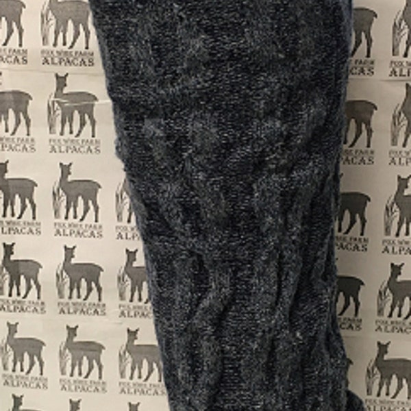 Fox Wire Farm UNISEX Alpaca Leg Warmers