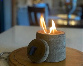 Bio Ethanol Fireplace, Tabletop Burner, Fire Pit Bowl, cozy candle alternative