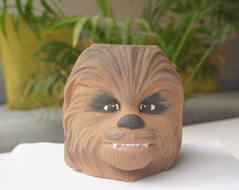 Cache-pot à Chewbacca, cadeaux Star wars pour lui, cache-pot Wookie