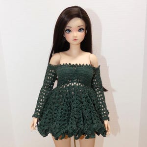Crochet Pattern Emerald Isle Dress Top PDF for Pear Smart Doll Girls Instant Download!