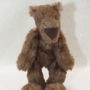 Sewing Pattern Miniature Arlo 6.5” Artist Bear Instant PDF Download Only EASY INTERMEDIATE Skill Level