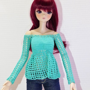 Crochet Pattern Smart Doll Honeycomb Top Instant PDF Download Only! EASY Skill Level