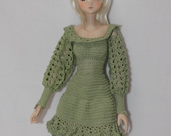 Crochet Autumn Whispers Dress Pattern Fits Smart Doll Girls PDF Download Advanced Level