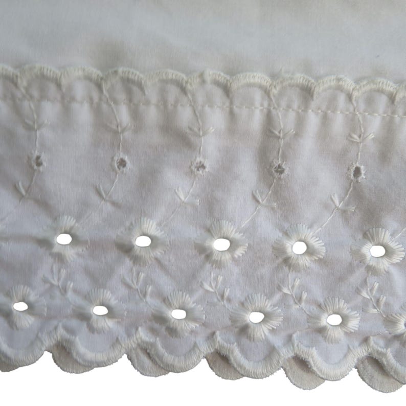 Vintage Martex Vitt Standard Örngott Med En Öppning Med Broderad Fåll Tillverkad I USA bild 10