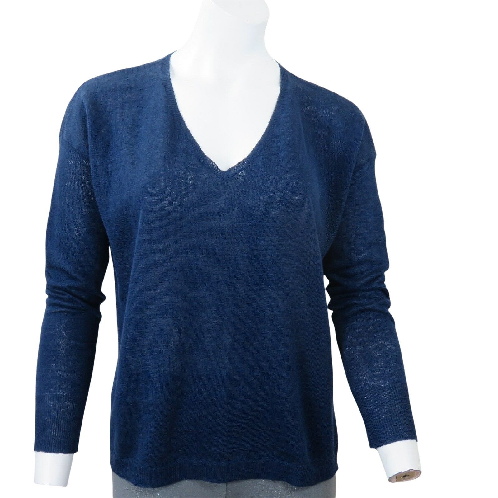 Vintage 90s Polo Ralph Lauren Blue Label Linen Pullover