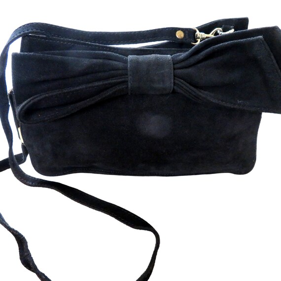 Women's Botsy Big Besace Satchel Bag In Suede In Black | Isabel Marant LT