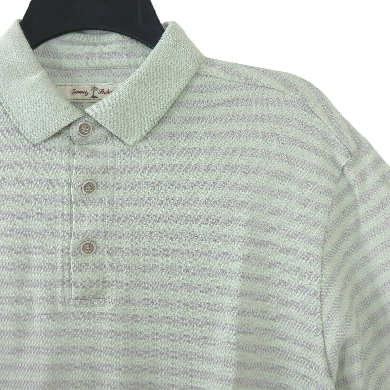 Vintage 90s Tommy Bahama Striped Silk 