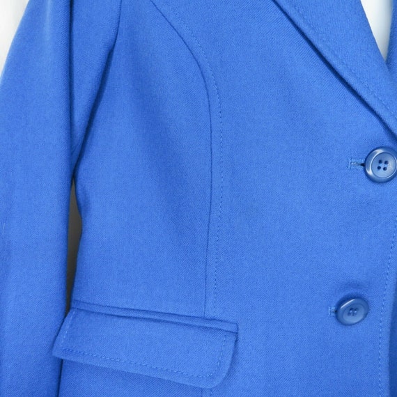 Vintage Pendleton Wool Suit Blazer Small Blue Poc… - image 8