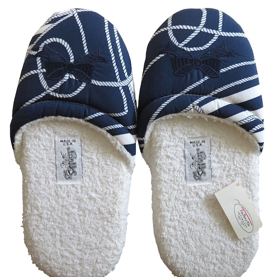 Slippers made online of cloth