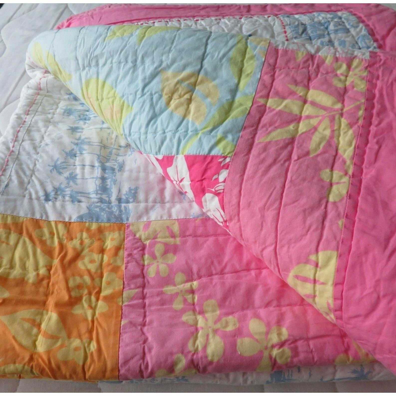 Pottery barn girls quilts sale