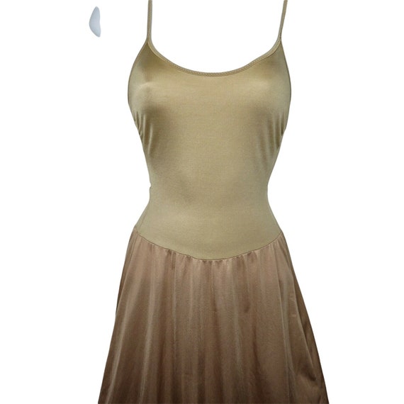 Vintage 60s Berlei Full Fitted Dress Slip Dress S… - image 7