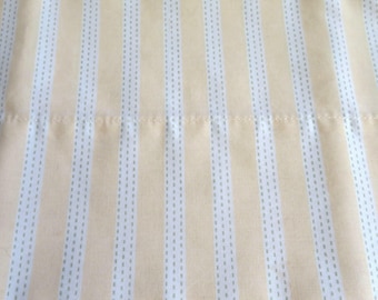 1 Vintage Martha Stewart Everyday Standard Pillowcase Yellow Striped