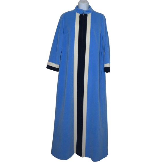 Vintage 70s Vanity Fair Full Length Housecoat Rob… - image 4