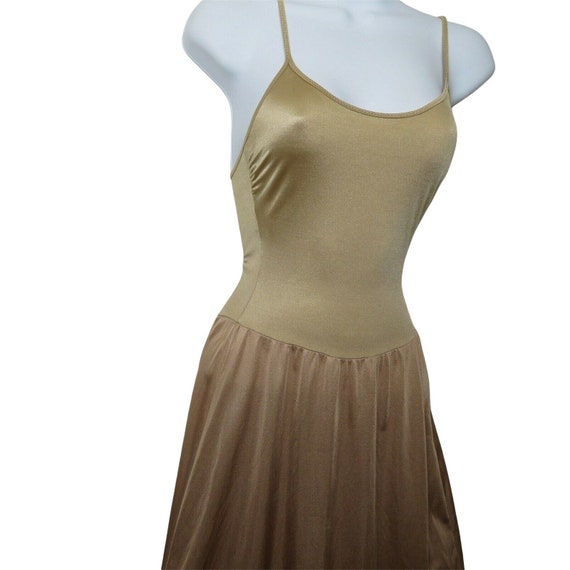Vintage 60s Berlei Full Fitted Dress Slip Dress S… - image 9