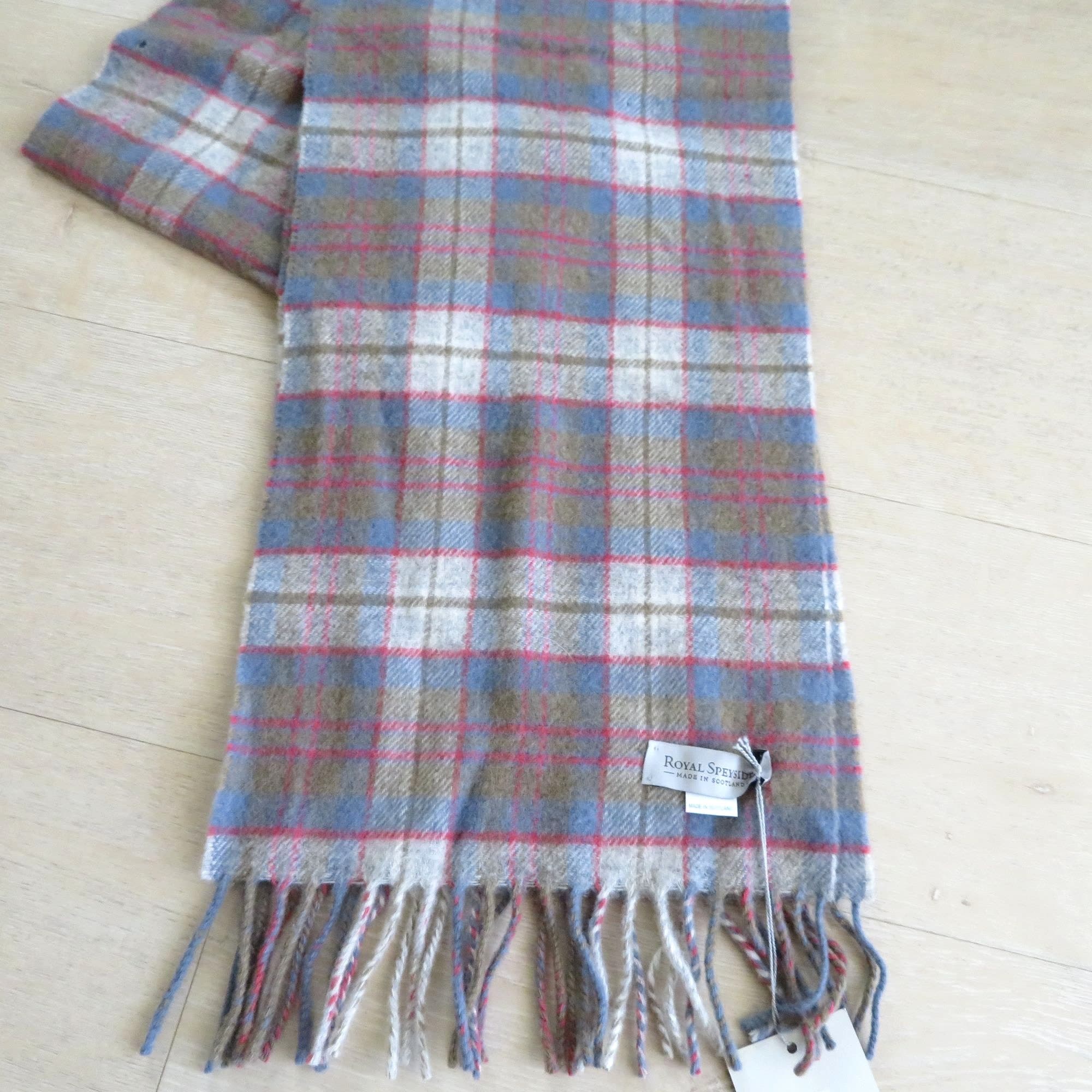 小物 tartan check retro antique vintage scarf Vintage Red Tartan Plaid Lambswool Scarf | LOCHCARRON Ivy