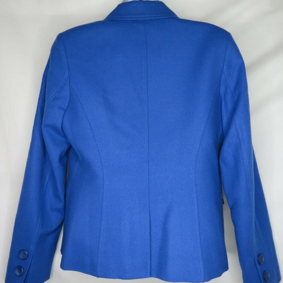 Vintage Pendleton Wool Suit Blazer Small Blue Poc… - image 10