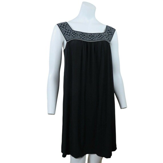 Vintage Max Studio Black Tank Dress S Sleeveless Pullover Stretch Kint USA  Made - Etsy