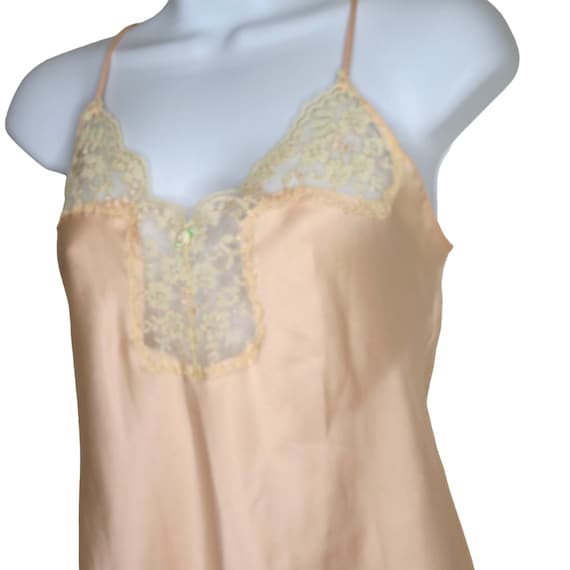 Vintage Victoria's Secret Satin Slip Nightgown S … - image 5