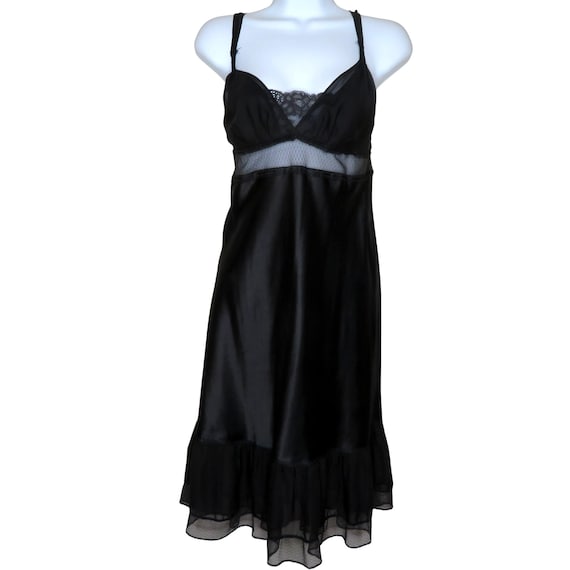 victoria secret black lingerie dress Victorias Lace Mesh Slip or Nightgown Elegant Luxurious Design Womens 100% Polyester. badge: Save 60% Philosophy Di Lorenzo Serafini size:8y-9y