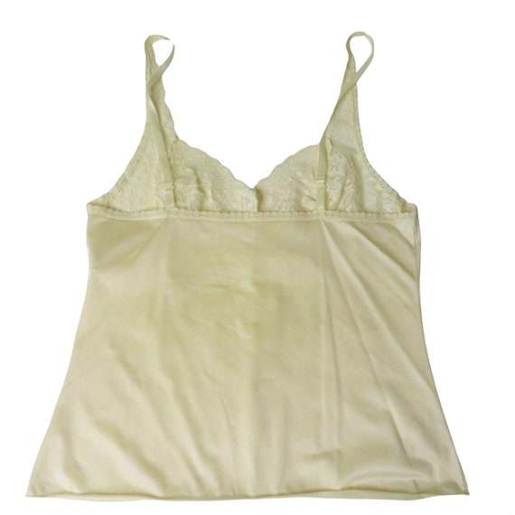 Vintage Vanity Fair Lace Camisole Top: Beige Nylon Lingerie, XS - Etsy