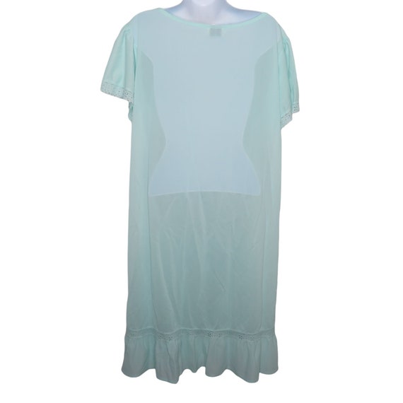 Vintage Kelly Reed Nylon Nightgown Housedress L B… - image 8