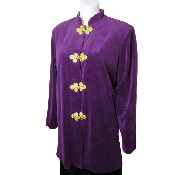 Vintage 80s Ruth Norman for Neiman Marcus Velour … - image 10