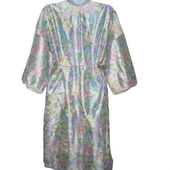 Vintage Peou de Rose Robe S Multicolor Floral Bel… - image 10