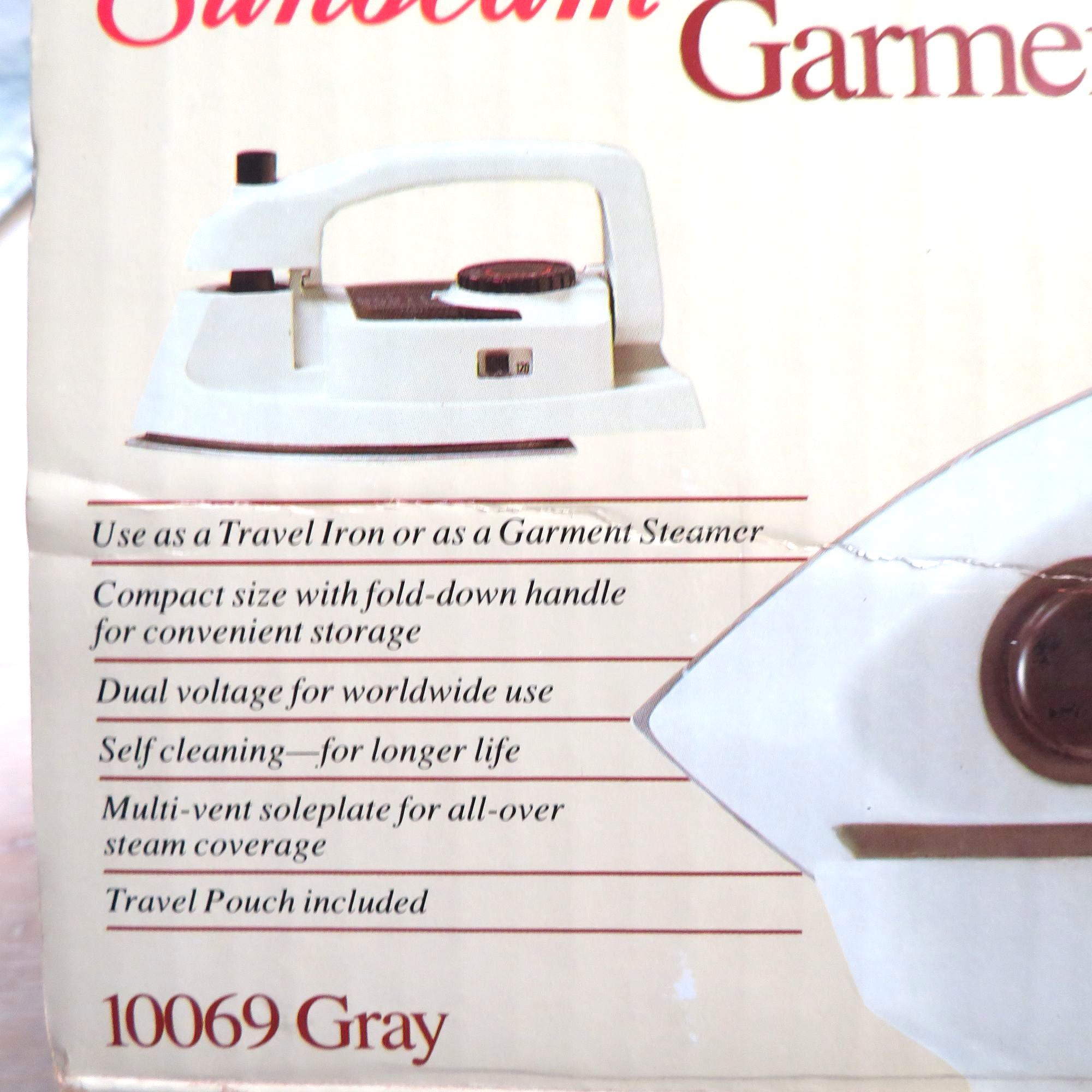 Vintage 1984 Sunbeam Travel Iron Garment Steamer: Dual Voltage - Etsy
